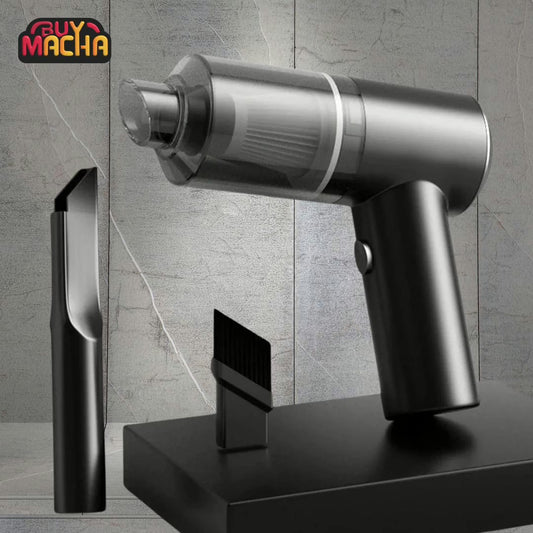 Powerful 7-in-1 Car Vacuum | Clean + Inflate + Charge