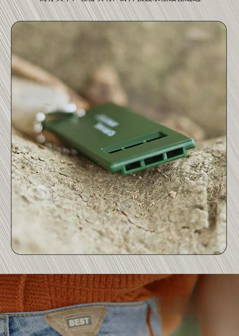 Extra Loud Survival Whistle (Pack of 2)