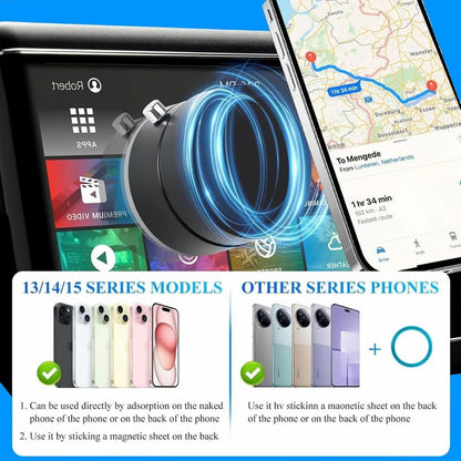 Vacuum Magnetic Suction Phone Holder
